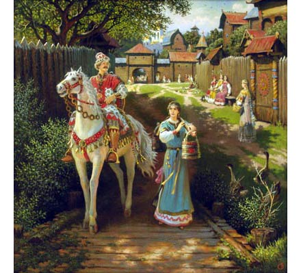 Картина Бориса Ольшанского