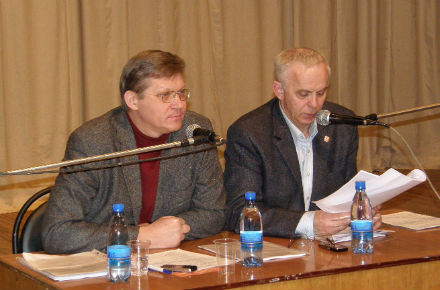 Владимир Рыжков и Николай Воробьев